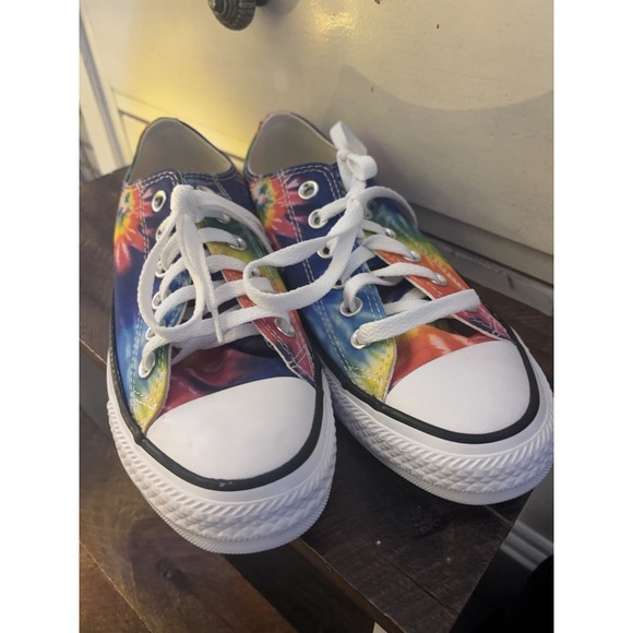 Converse Chuck Taylor All Star Shoes Women's 7 Tie Dye Colorful Sneakers NEW - Picture 5 of 8